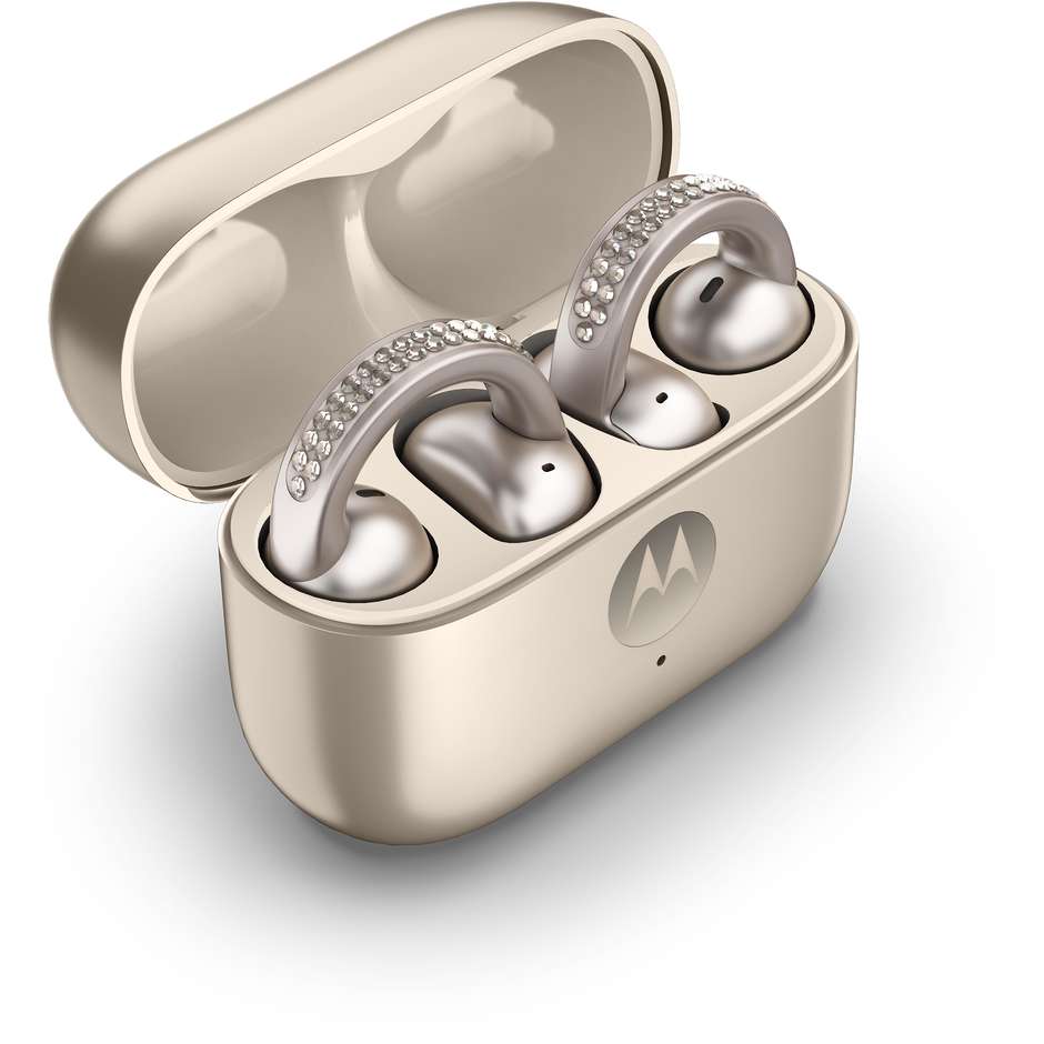 MOTOROLA MOTO BUDS LOOP SWAROVSKI Auricolari Wireless Bluetooth Beige
