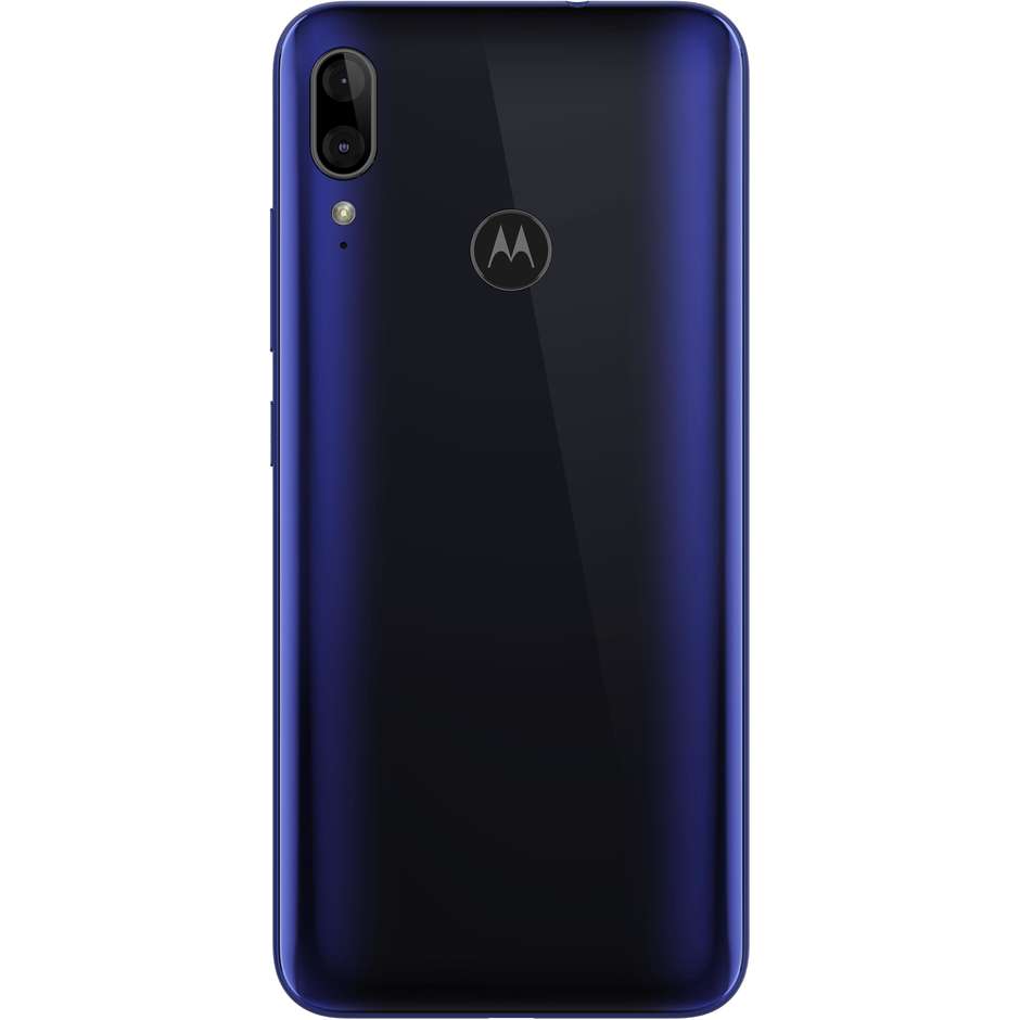 Motorola Moto e6 plus Smartphone 6,1" HD+ memoria 64 GB ram 4 GB Android colore Blu