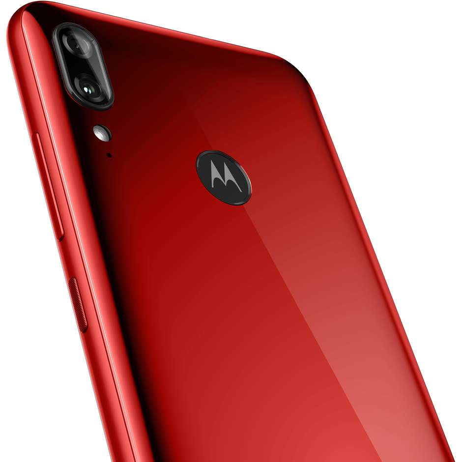 Motorola Moto e6 plus Smartphone 6,1" HD+ Ram 2 GB Memoria 32 GB Android colore Bright Cherry