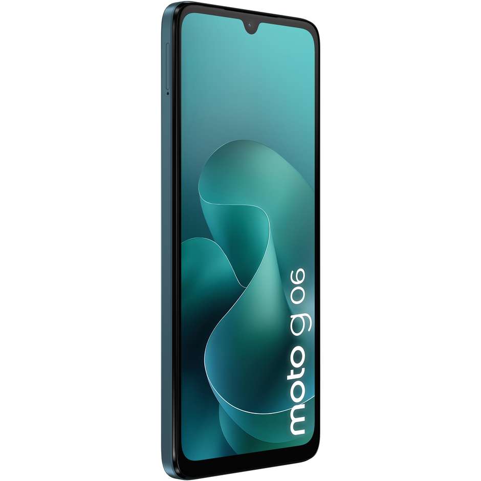 Motorola Moto G06 Smartphone 4G 17,5 cm (6.88") 120Hz 4 GB 128 GB Doppia SIM 50 MP IP64 5000 mAh Blu