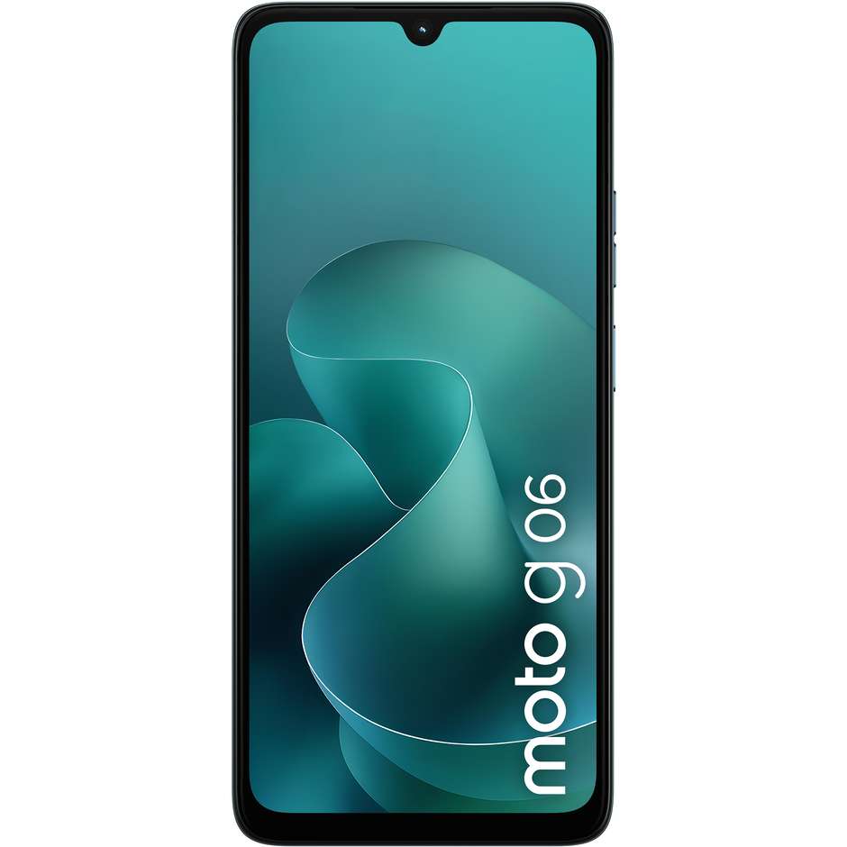 Motorola Moto G06 Smartphone 4G 17,5 cm (6.88") 120Hz 8 GB 256 GB Doppia SIM 50 MP 5000 mAh Blu Tapestry