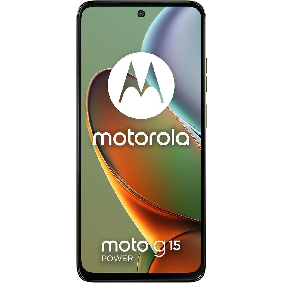 Motorola moto G15 Smartphone 4G 6.72" Ram GB Memoria 512 GB Android 15 Colore Verde