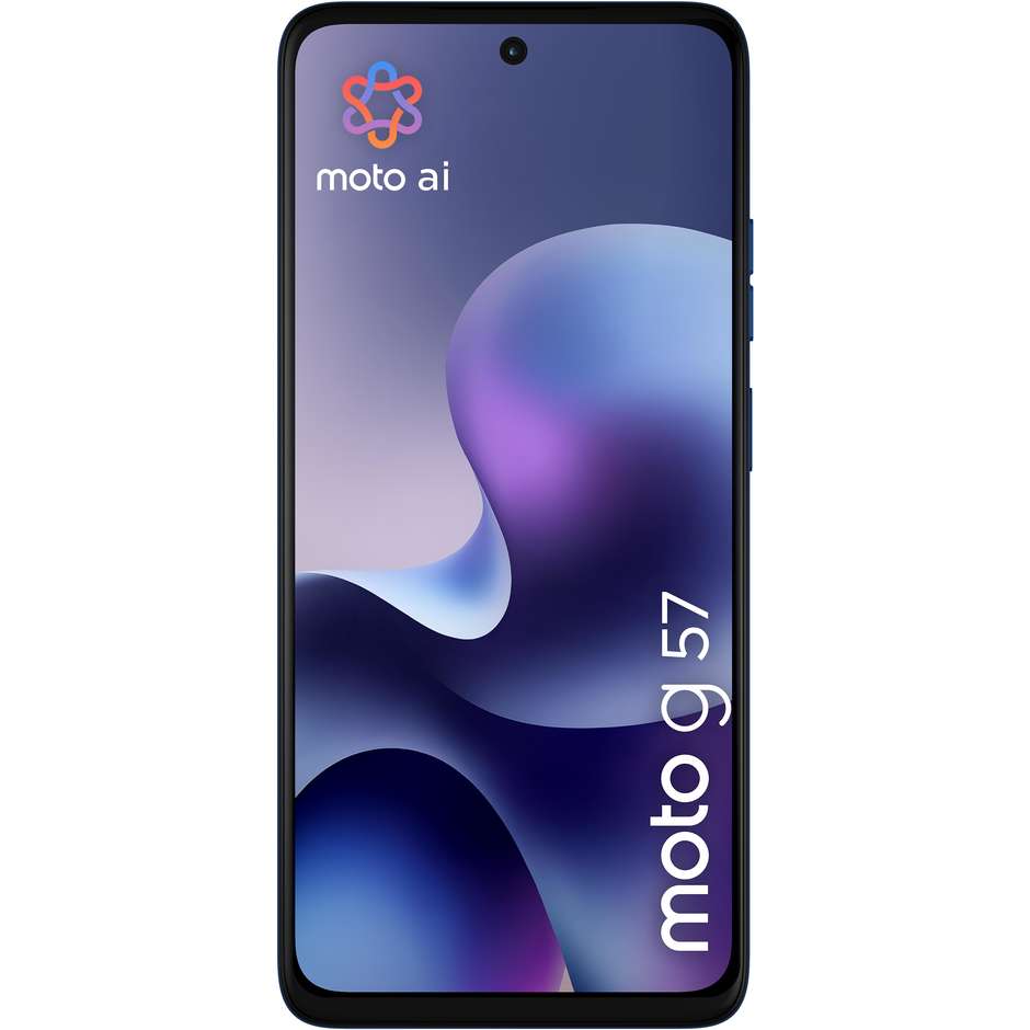 Motorola Moto G57 Smartphone 5G 17,1 cm (6.72") FHD+ 120Hz 8 GB 256 GB Doppia SIM 50 MP 5000 mAh Blu