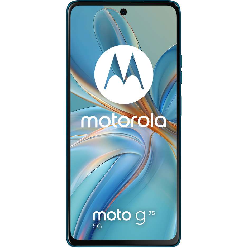 Motorola moto G75 Smartphone 5G 6.78" Ram 8 GB Memoria 256 GB Android 14 Colore Blu