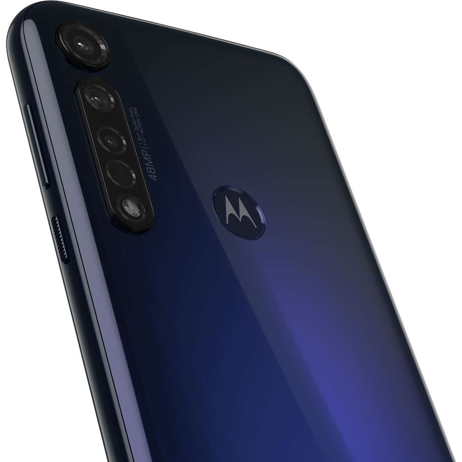 Motorola Moto G8 Plus Smartphone 6,3" FHD+ Dual Sim memoria 64 GB Android colore Cosmic Blue