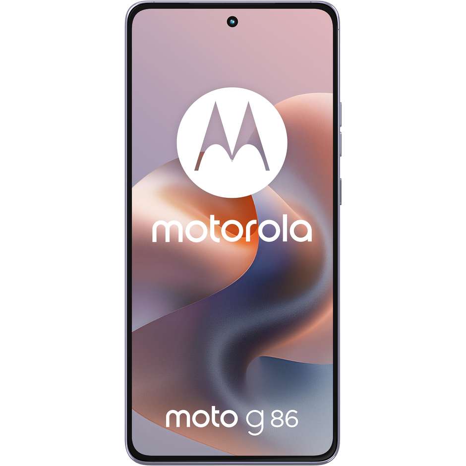 Motorola moto G86 Samartphone 5G 6.67" Ram 8 GB Memoria 256 GB Colore Lilla