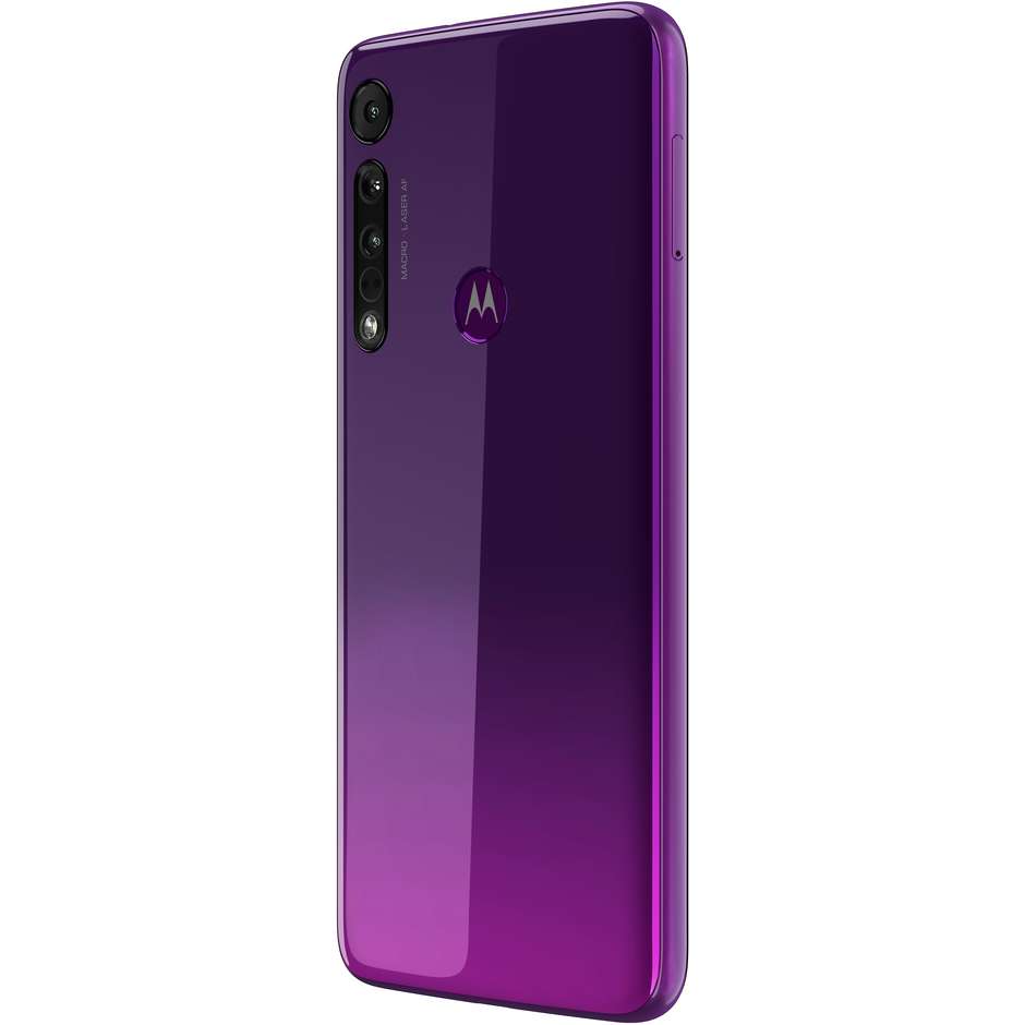 Motorola One Macro Smartphone 6,2" HD+ Ram 4 GB Memoria 64 GB Android 9.0 colore Ultra Violet