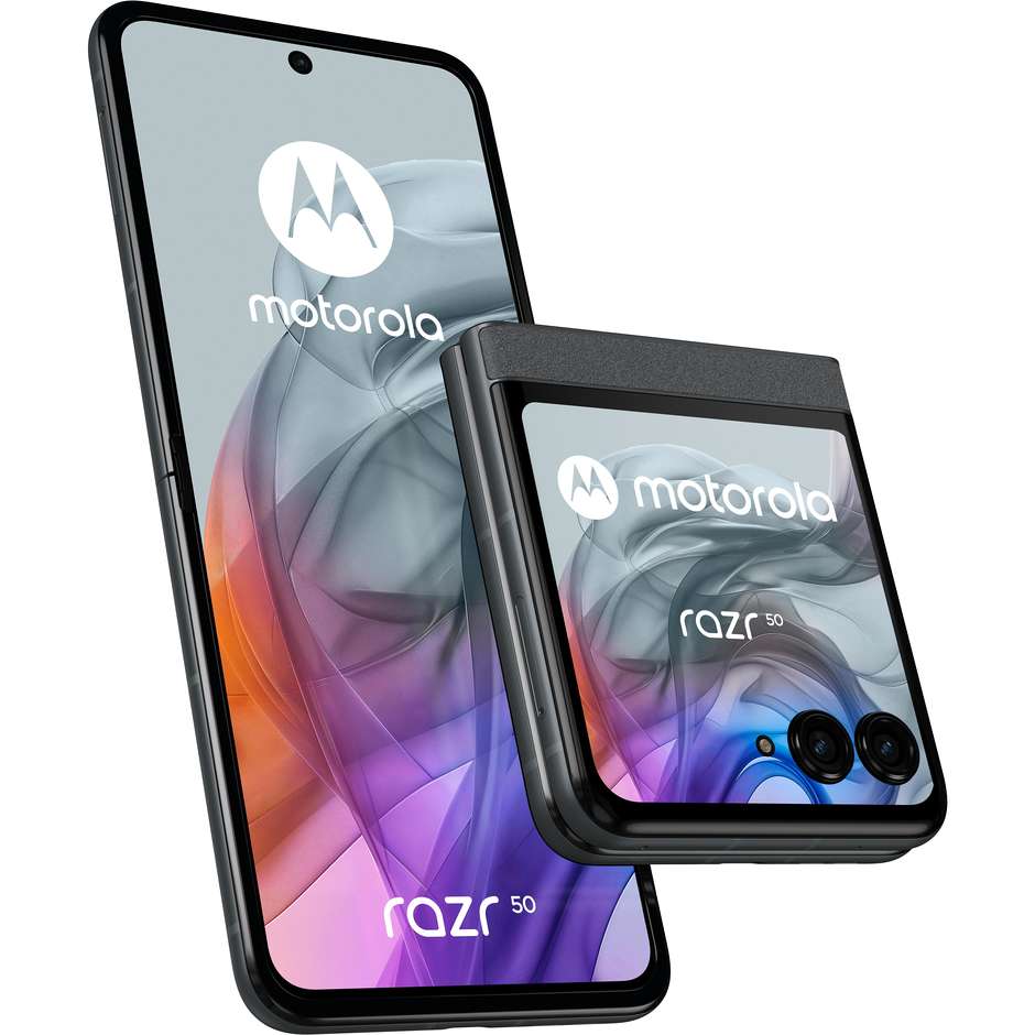 Motorola Razr 50 Smartphone 5G 6.9" Ram 8 GB Memoria 256 GB Android 14 Colore Grigio