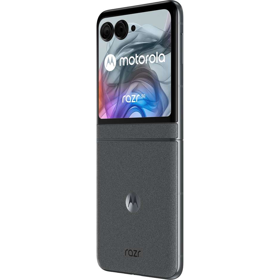 Motorola Razr 50 Smartphone 5G 6.9" Ram 8 GB Memoria 256 GB Android 14 Colore Grigio