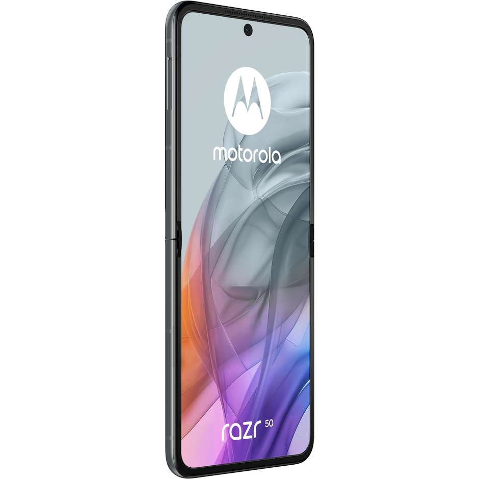 Motorola Razr 50 Smartphone 5G 6.9" Ram 8 GB Memoria 256 GB Android 14 Colore Grigio