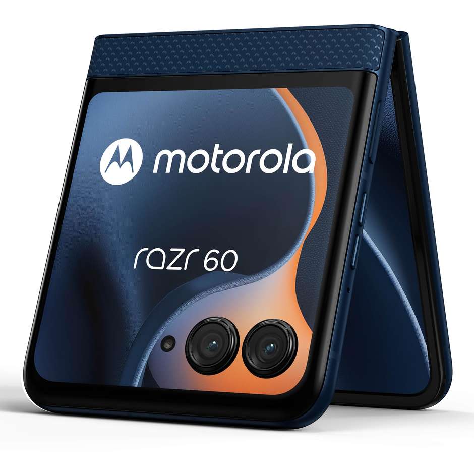 Motorola Razr 60 Smartphone 5G  3.63" / 6.9" Ram 8 GB Memoria 256 GB Android 15 Colore Blu