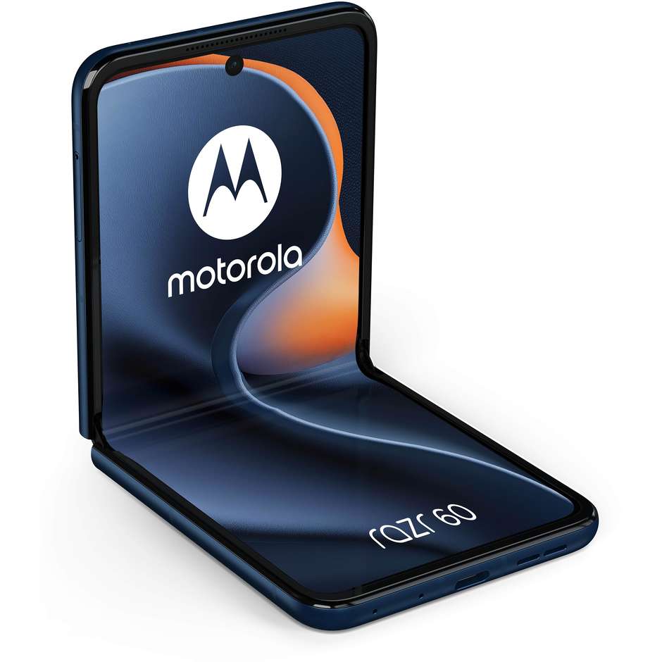 Motorola Razr 60 Smartphone 5G  3.63" / 6.9" Ram 8 GB Memoria 256 GB Android 15 Colore Blu