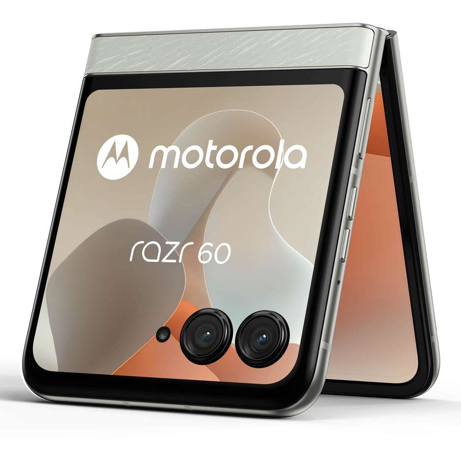 Motorola razr 60 Smartphone 5G 3.63" / 6.9" Ram 8 GB Memoria 256 GB Android 15 Colore Grigio