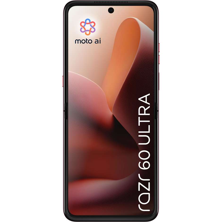 Motorola razr 60 ultra Smartphone 5G 6.96" Ram 16 GB Memoria 512 GB Android 15 Colore Rio Red