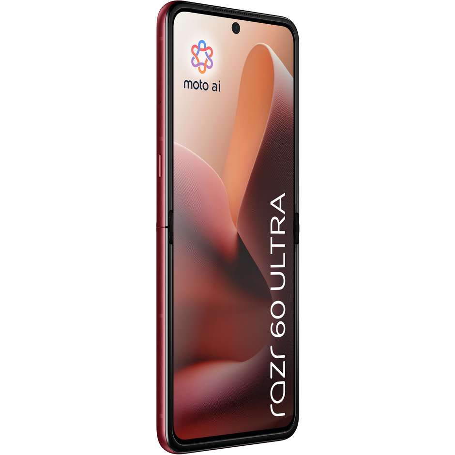 Motorola razr 60 ultra Smartphone 5G 6.96" Ram 16 GB Memoria 512 GB Android 15 Colore Rio Red