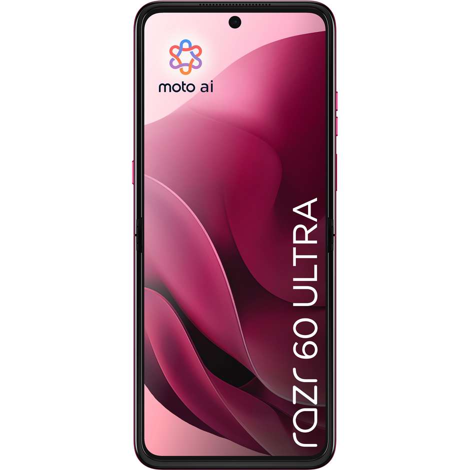 Motorola razr 60 ultra Smartphone 5G 6.96" Ram 16 GB Memoria 512 GB Colore Rosa