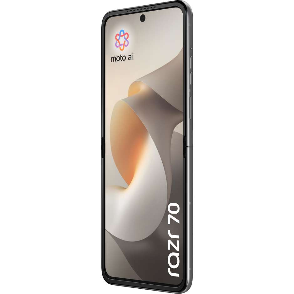 Motorola Razr 70 Smartphone Pieghevole 5G 17,5 cm (6.9") AMOLED 120Hz 8 GB 256 GB PANTONE Hematite