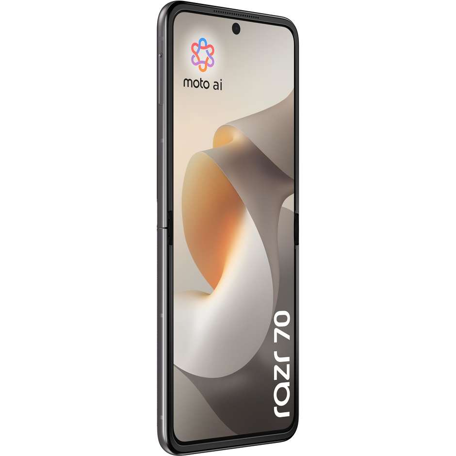 Motorola Razr 70 Smartphone Pieghevole 5G 17,5 cm (6.9") AMOLED 120Hz 8 GB 256 GB PANTONE Hematite
