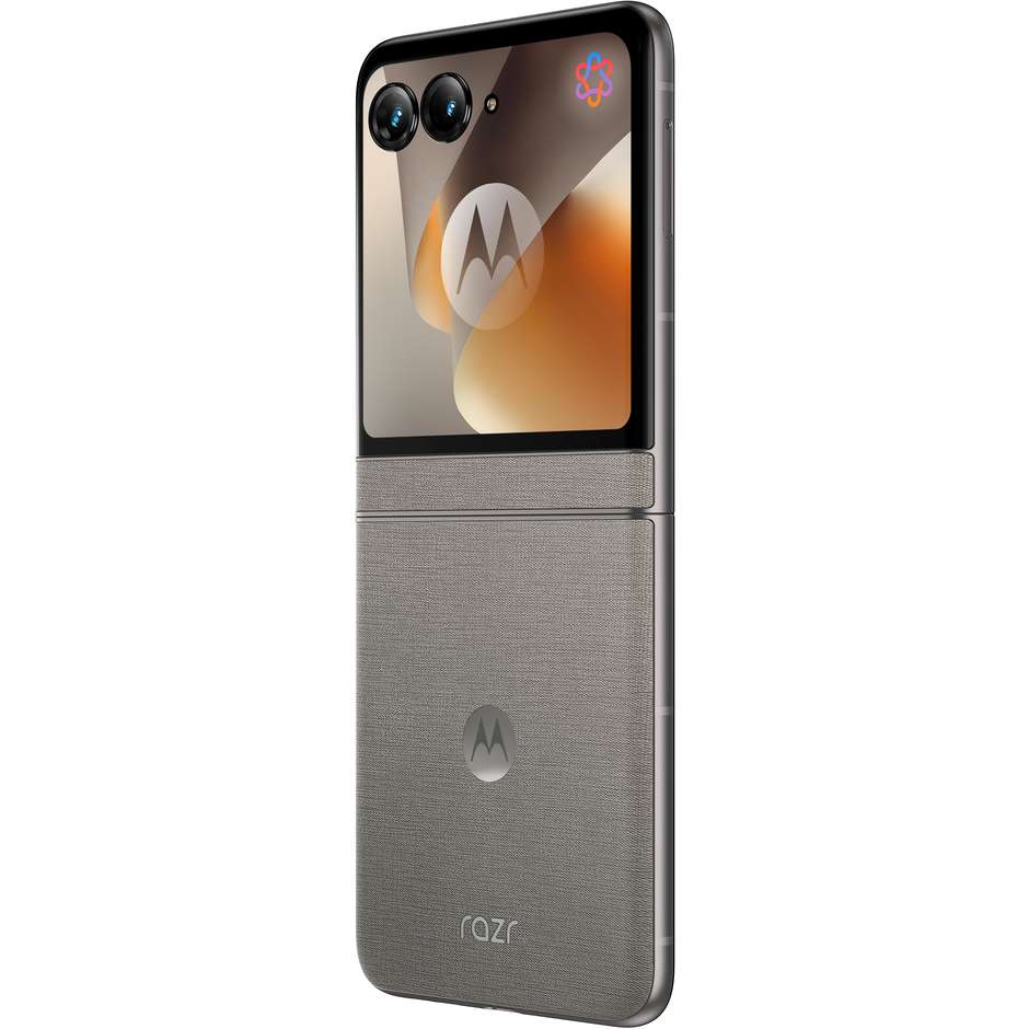 Motorola Razr 70 Smartphone Pieghevole 5G 17,5 cm (6.9") AMOLED 120Hz 8 GB 256 GB PANTONE Hematite