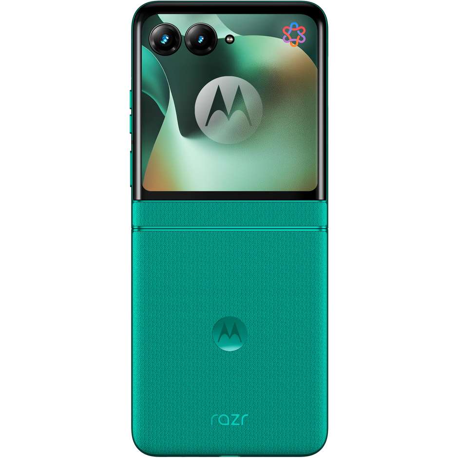 Motorola Razr 70 Smartphone Pieghevole 5G 17,5 cm (6.9") AMOLED 120Hz 8 GB 256 GB PANTONE Sporting Green
