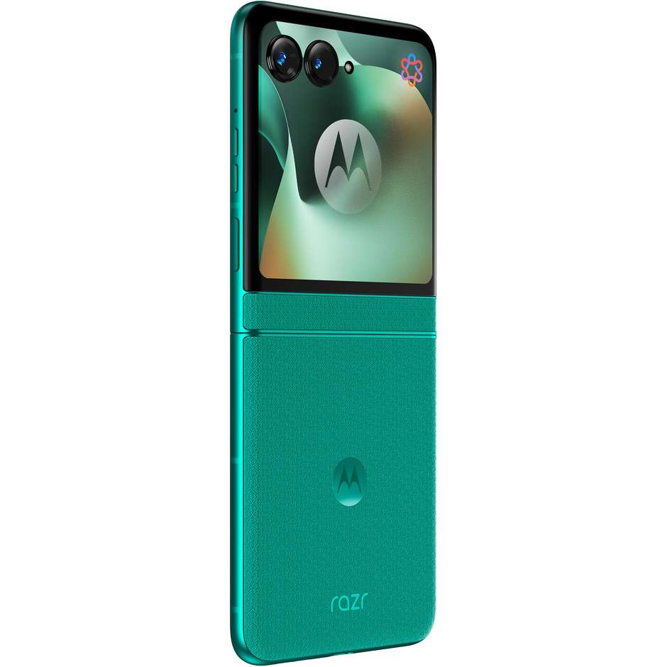 Motorola Razr 70 Smartphone Pieghevole 5G 17,5 cm (6.9") AMOLED 120Hz 8 GB 256 GB PANTONE Sporting Green