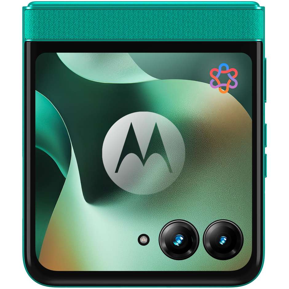 Motorola Razr 70 Smartphone Pieghevole 5G 17,5 cm (6.9") AMOLED 120Hz 8 GB 256 GB PANTONE Sporting Green
