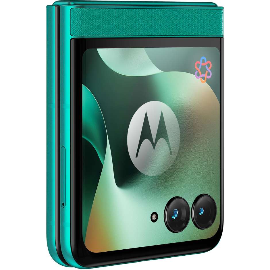 Motorola Razr 70 Smartphone Pieghevole 5G 17,5 cm (6.9") AMOLED 120Hz 8 GB 256 GB PANTONE Sporting Green