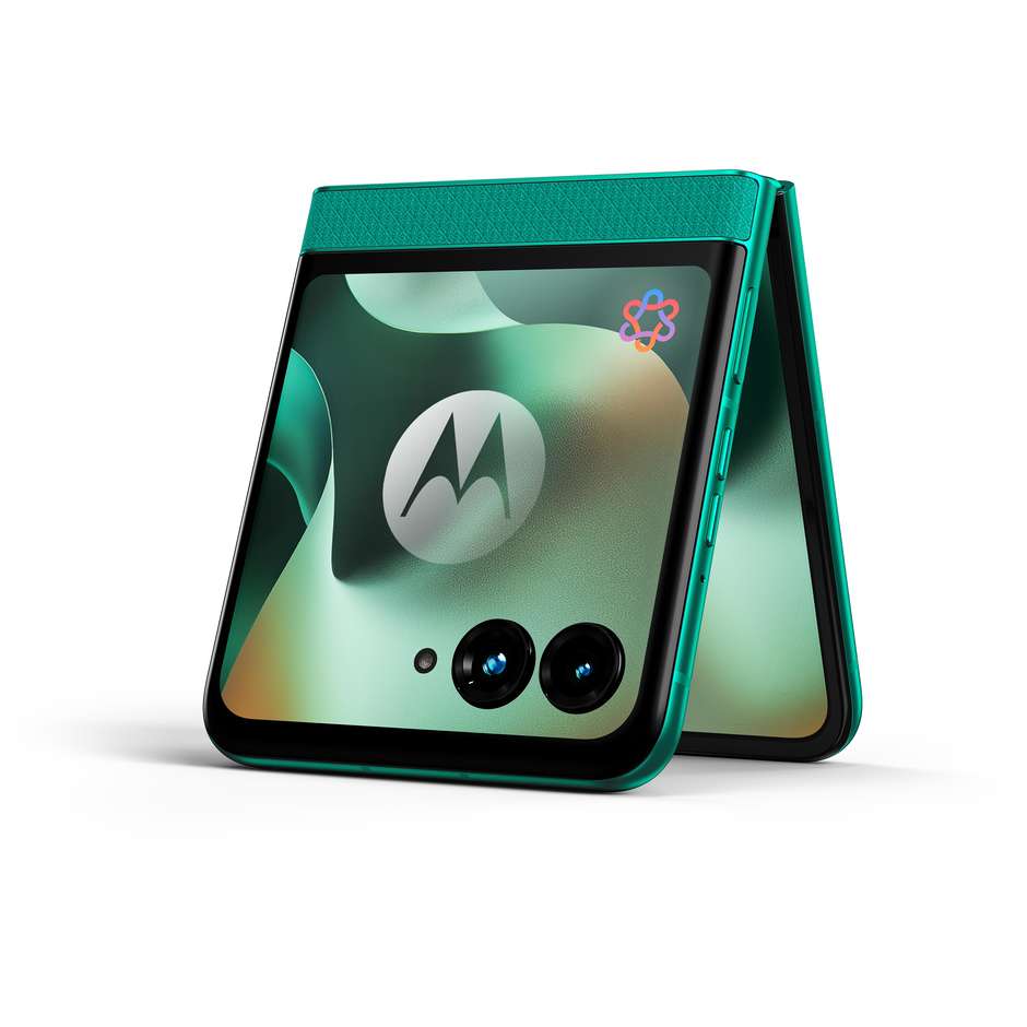 Motorola Razr 70 Smartphone Pieghevole 5G 17,5 cm (6.9") AMOLED 120Hz 8 GB 256 GB PANTONE Sporting Green