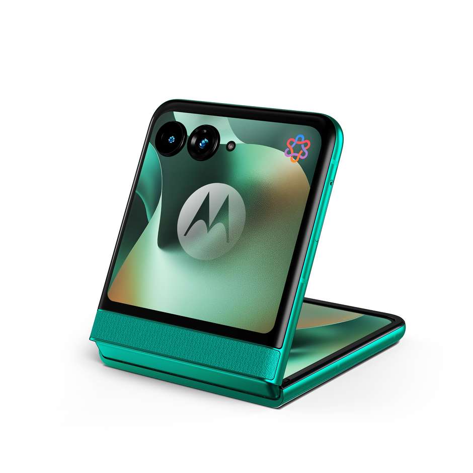 Motorola Razr 70 Smartphone Pieghevole 5G 17,5 cm (6.9") AMOLED 120Hz 8 GB 256 GB PANTONE Sporting Green