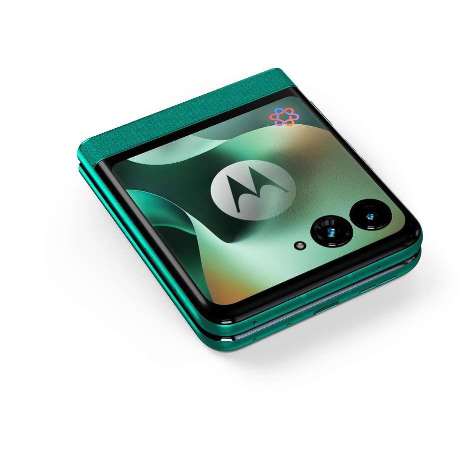 Motorola Razr 70 Smartphone Pieghevole 5G 17,5 cm (6.9") AMOLED 120Hz 8 GB 256 GB PANTONE Sporting Green