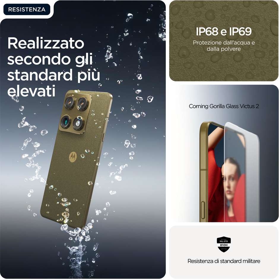 Motorola signature 5G 16GB/512GB 6,78" Oro Martini Olive
