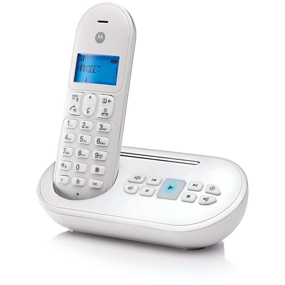 Motorola T111 colore Bianco Cordless DECT