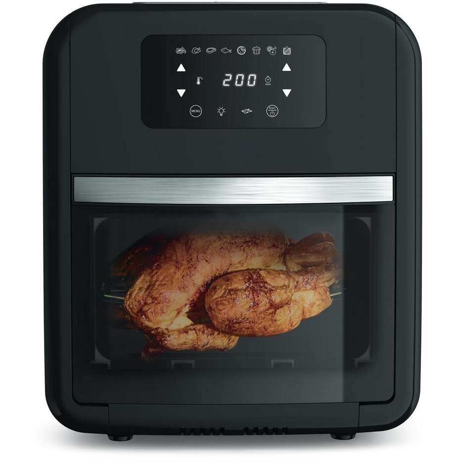 Moulinex AL501810 Friggitrice ad Aria 1,7 kg 2000 W Display LCD Touch 8 Programmi Nero