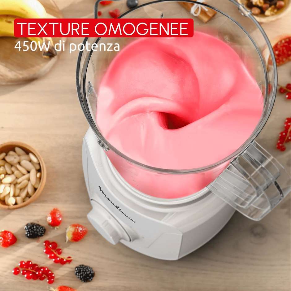Moulinex Blendforce Essential LM410B Frullatore 450 W 1,85 L Grigio