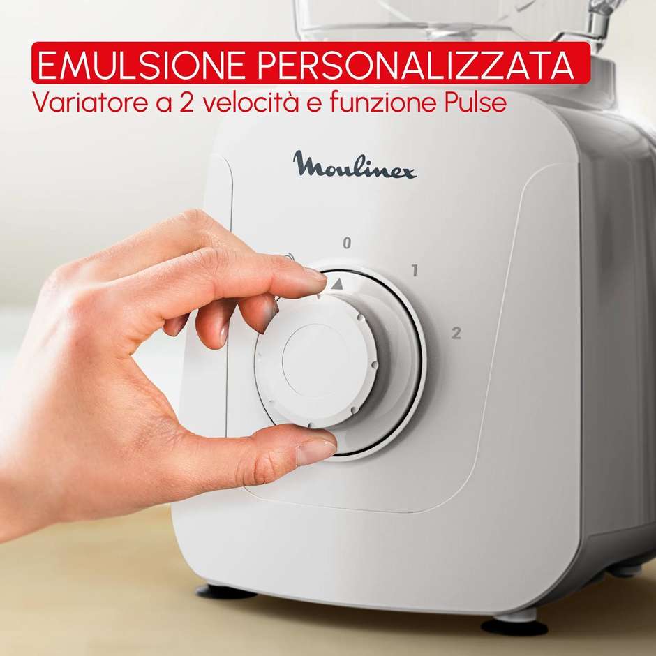 Moulinex Blendforce Essential LM410B Frullatore 450 W 1,85 L Grigio