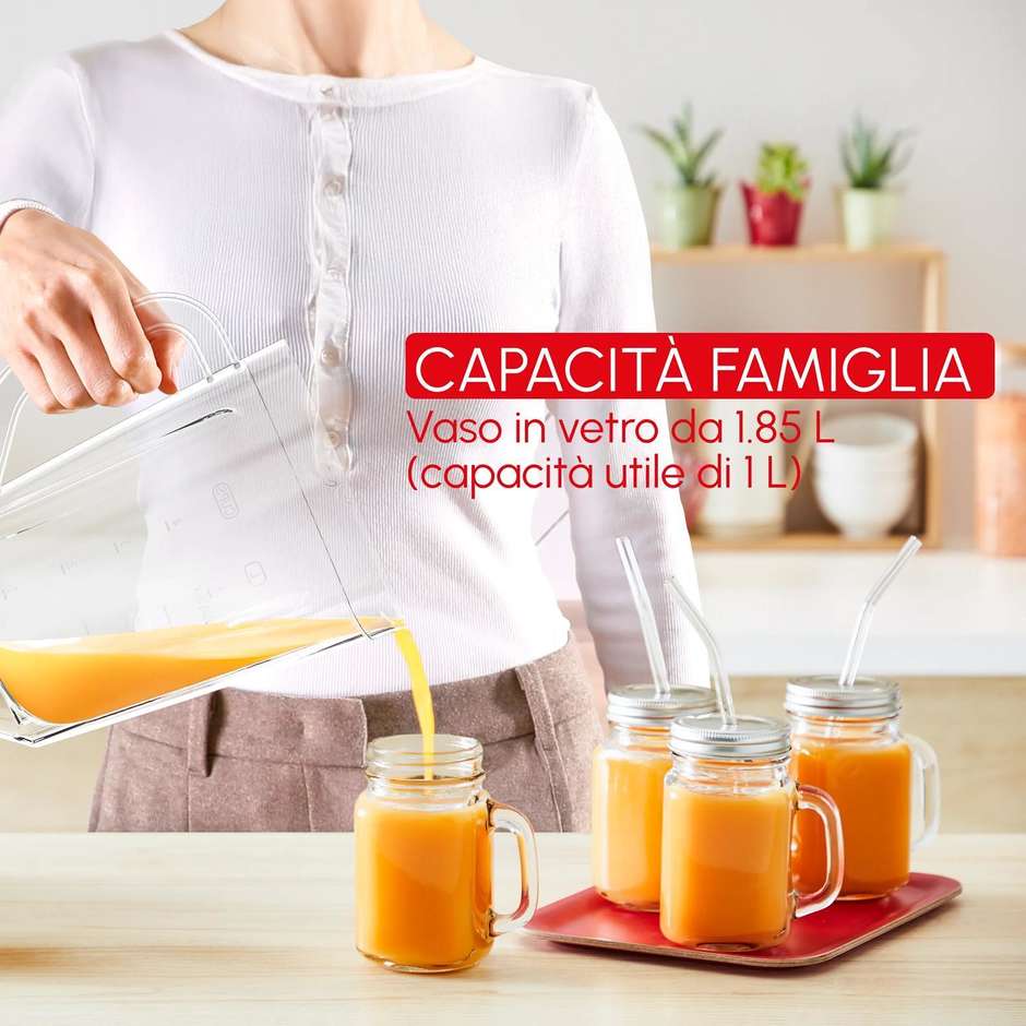 Moulinex Blendforce Essential LM410B Frullatore 450 W 1,85 L Grigio