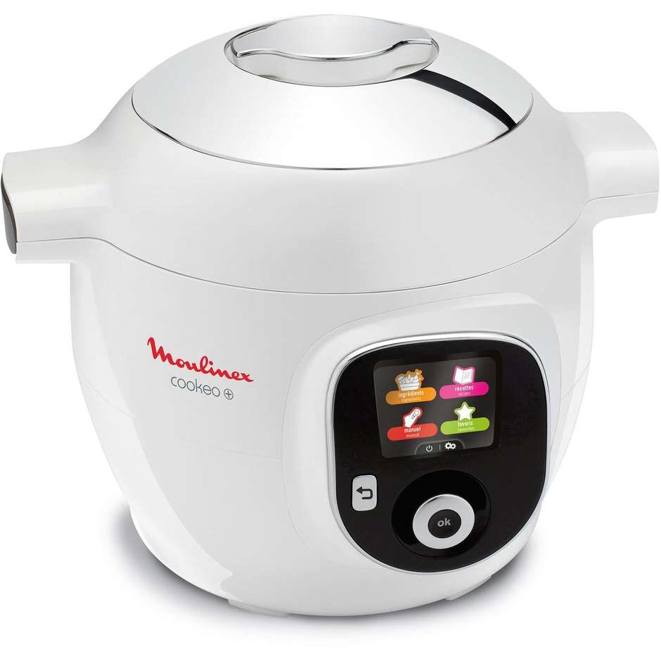 Moulinex CE851A Robot da cucina Multifunzione Capacità 6 litri Potenza 1600 W colore bianco