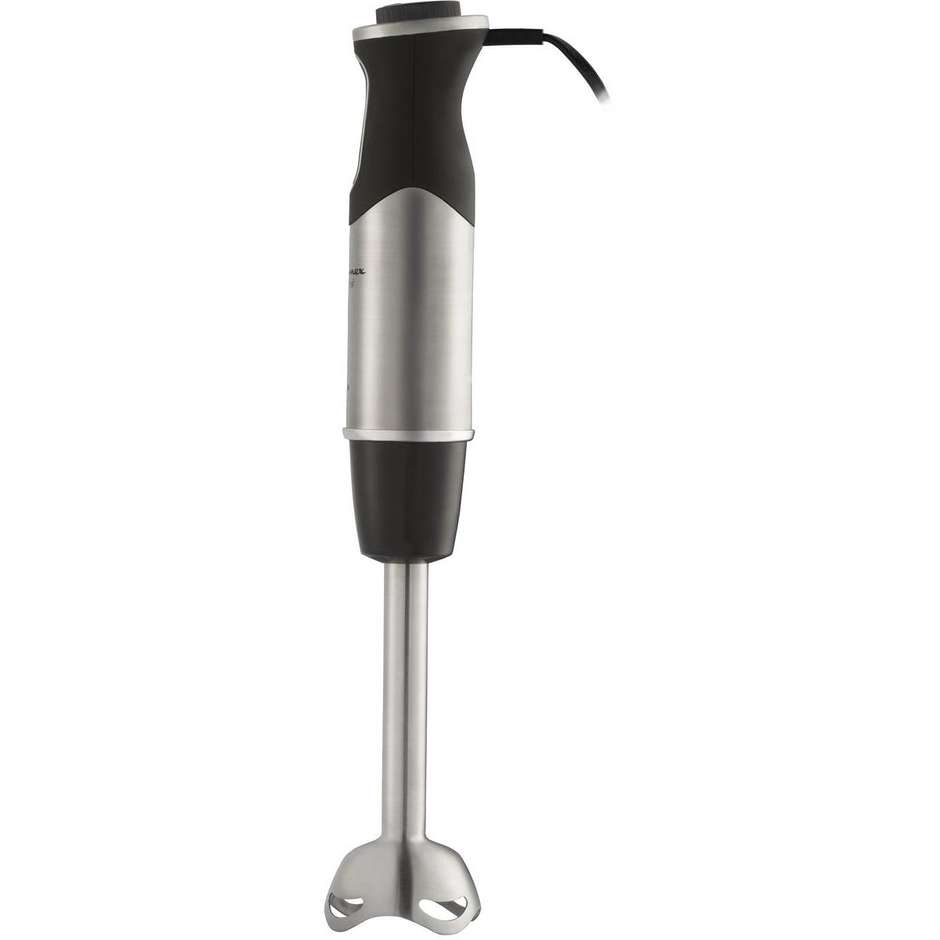 Moulinex DD6578 Frullatore ad Immersione 1000 W, 10 Velocità con Turbo e Pulse, Asta Inox Removibile, Tritatutto 0,5 L e Ciotola 0,8 L, Nero/Acciaio Inox