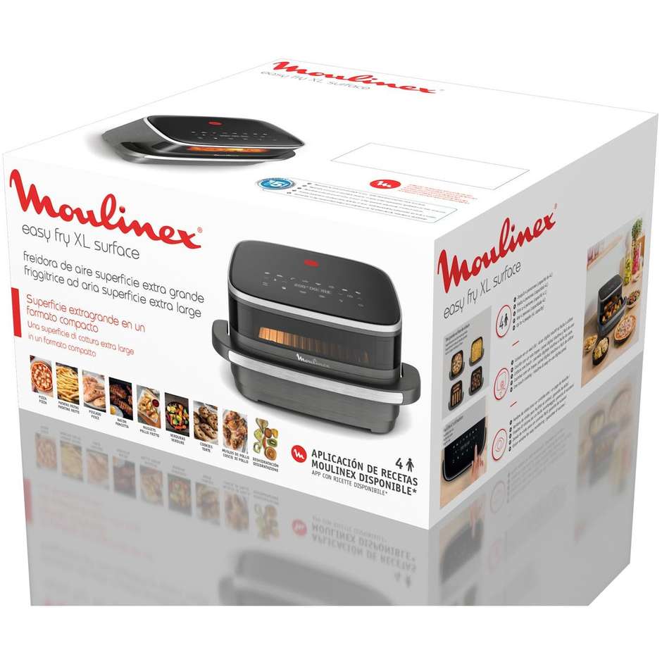 Moulinex Easy Fry XL Surface AL402HF0 Friggitrice ad Aria 1 kg Grigio
