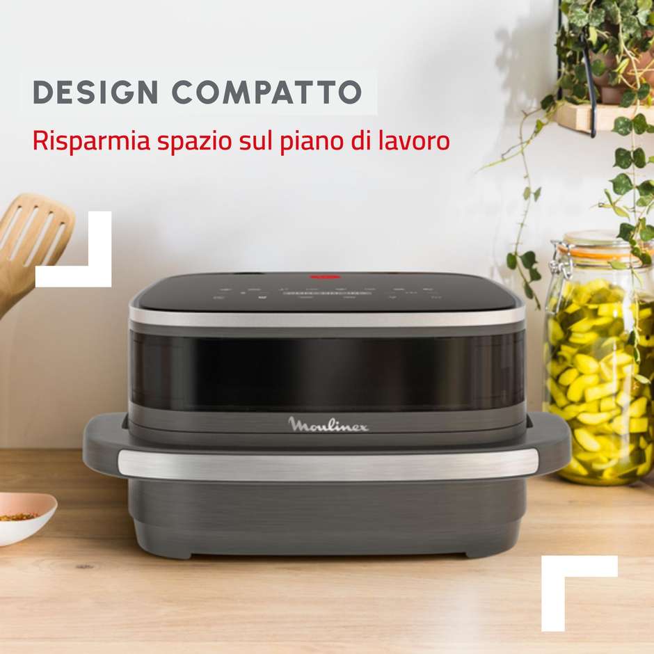 Moulinex Easy Fry XL Surface AL402HF0 Friggitrice ad Aria 1 kg Grigio