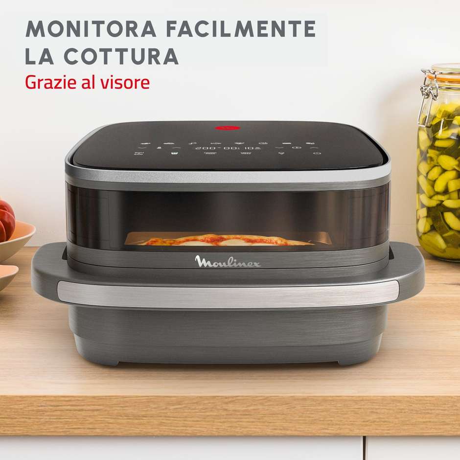 Moulinex Easy Fry XL Surface AL402HF0 Friggitrice ad Aria 1 kg Grigio