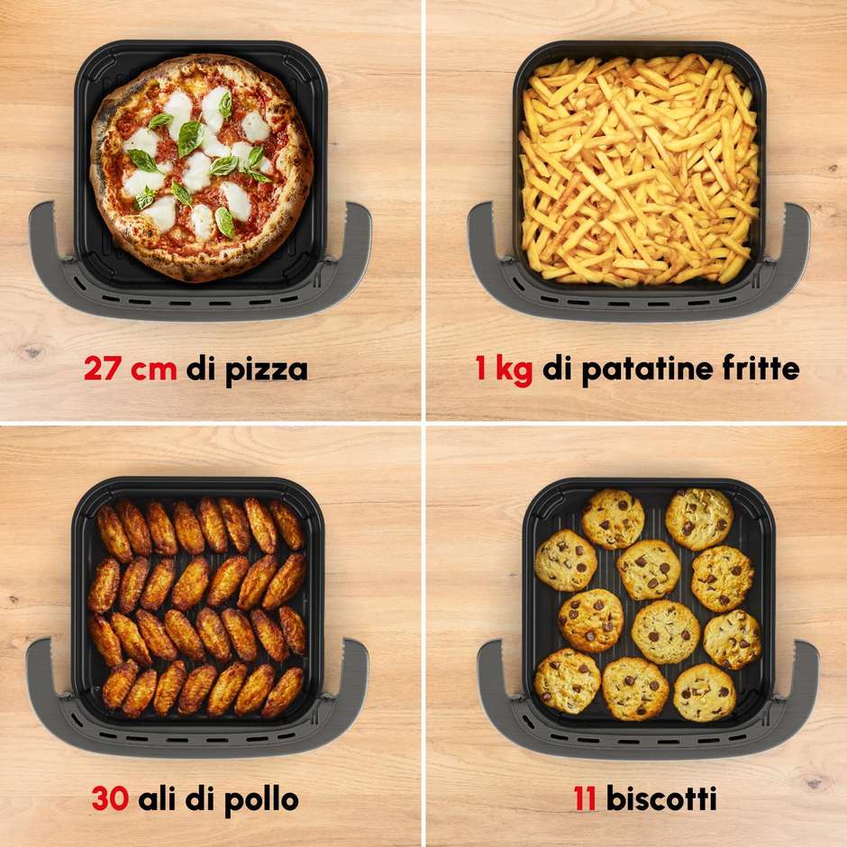 Moulinex Easy Fry XL Surface AL402HF0 Friggitrice ad Aria 1 kg Grigio