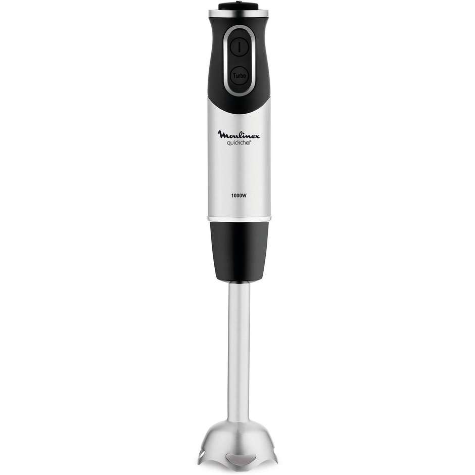 Moulinex Quickchef DD6578 Frullatore ad Immersione 1000 W 10 Velocità Lame Powelix Tritatutto e Frusta
