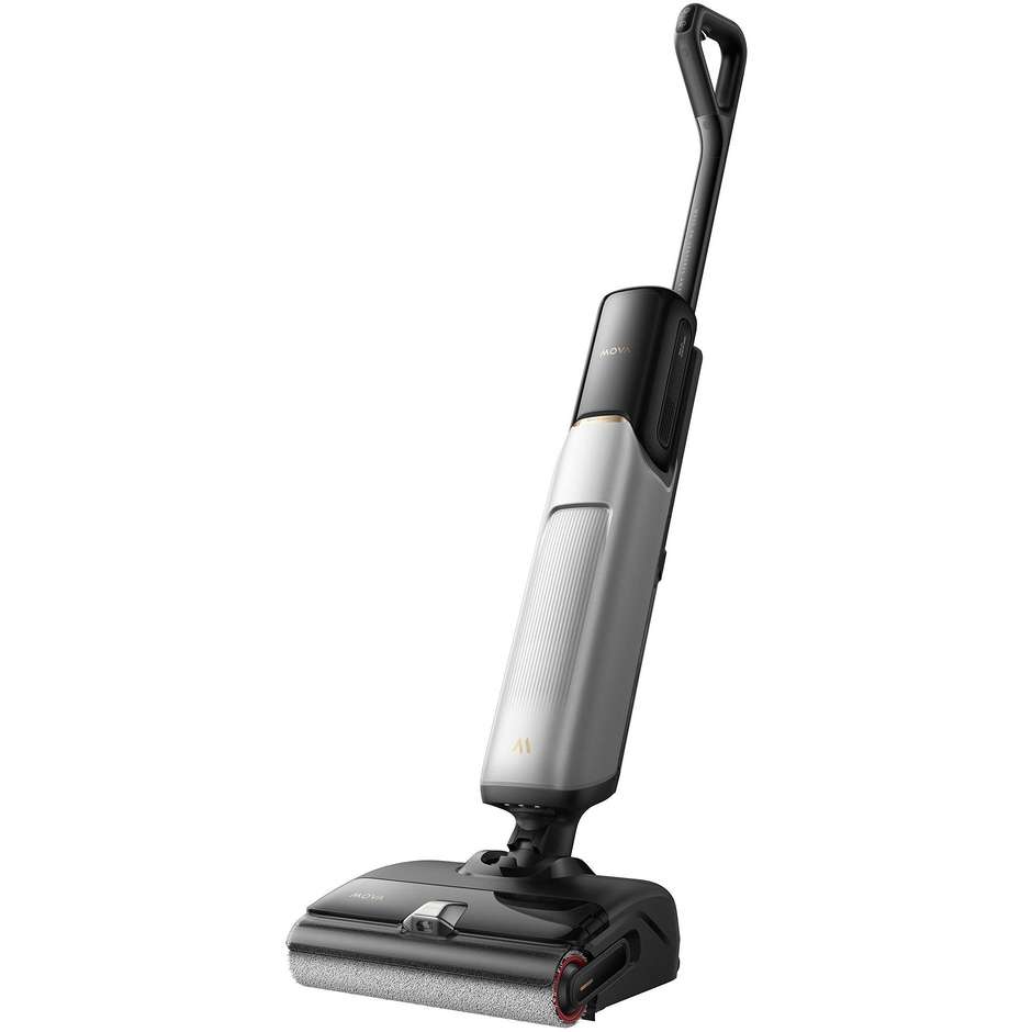 MOVA X4 Pro Lavapavimenti Cordless 450W Aspirazione 20000Pa Batteria 5Ah Serbatoio 0,76L Nero