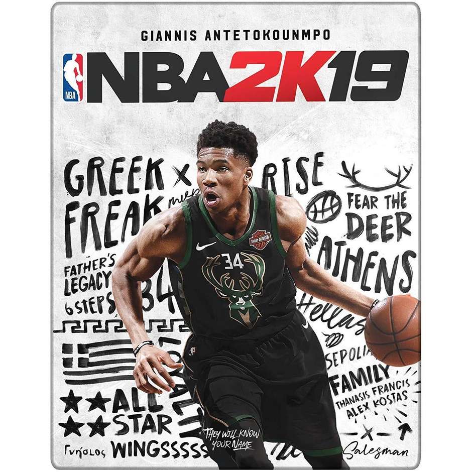 Mt Distribution NBA 2K19 Steelbook Edition videogioco per PlayStation 4 Pegi 3