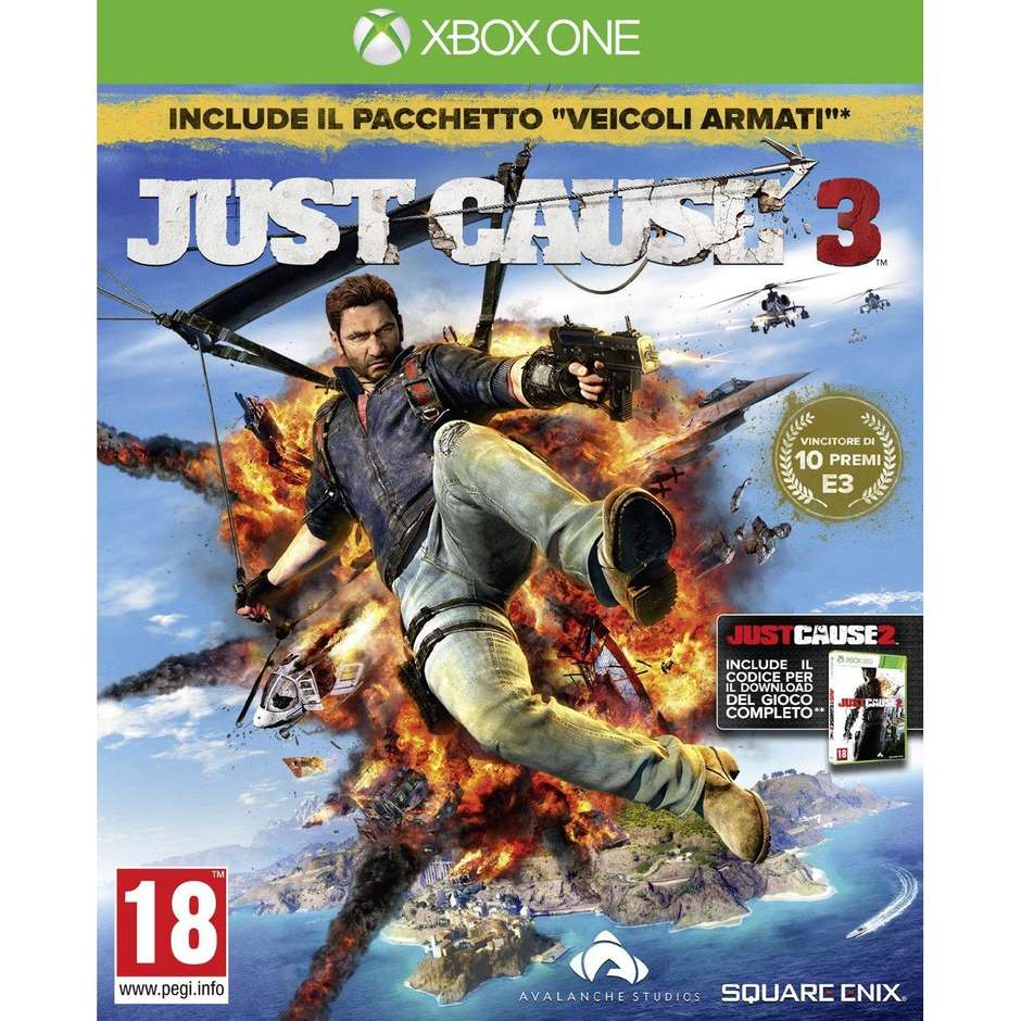 MT DISTRIBUTION Square Enix Just Cause 3 Day One Edition, Xbox One Standard