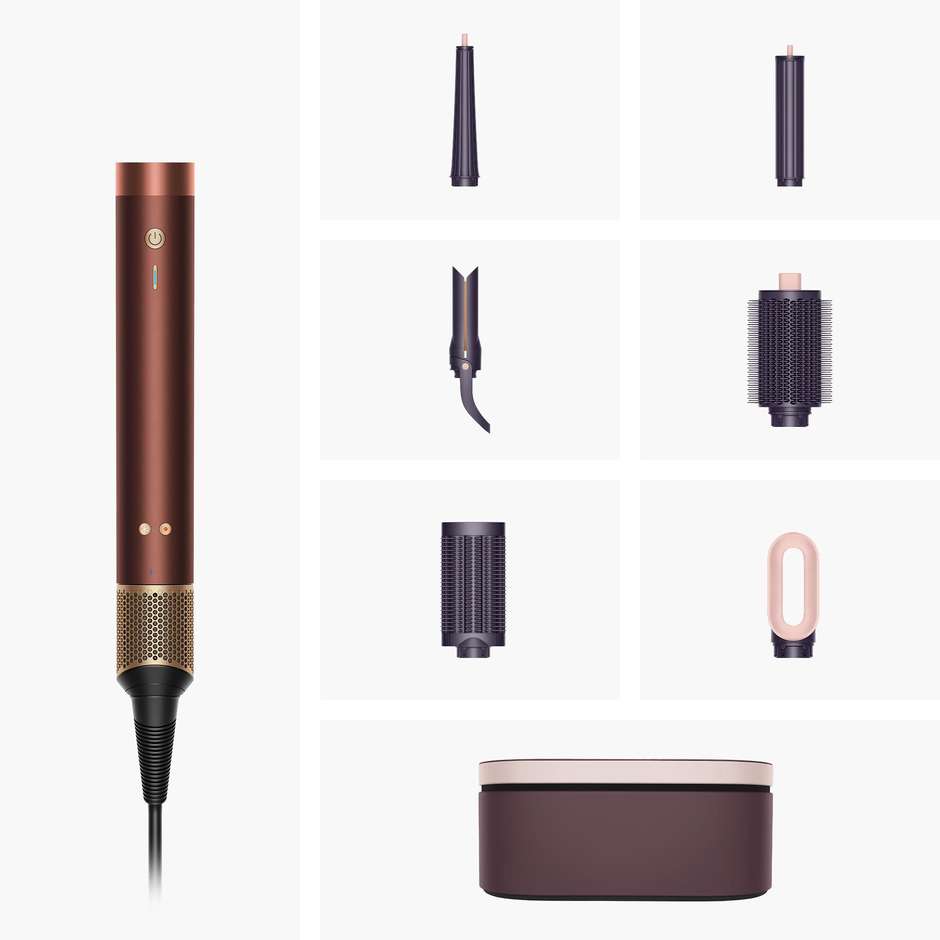 multistyler 5in1 capelli lisci/mossi copper plum