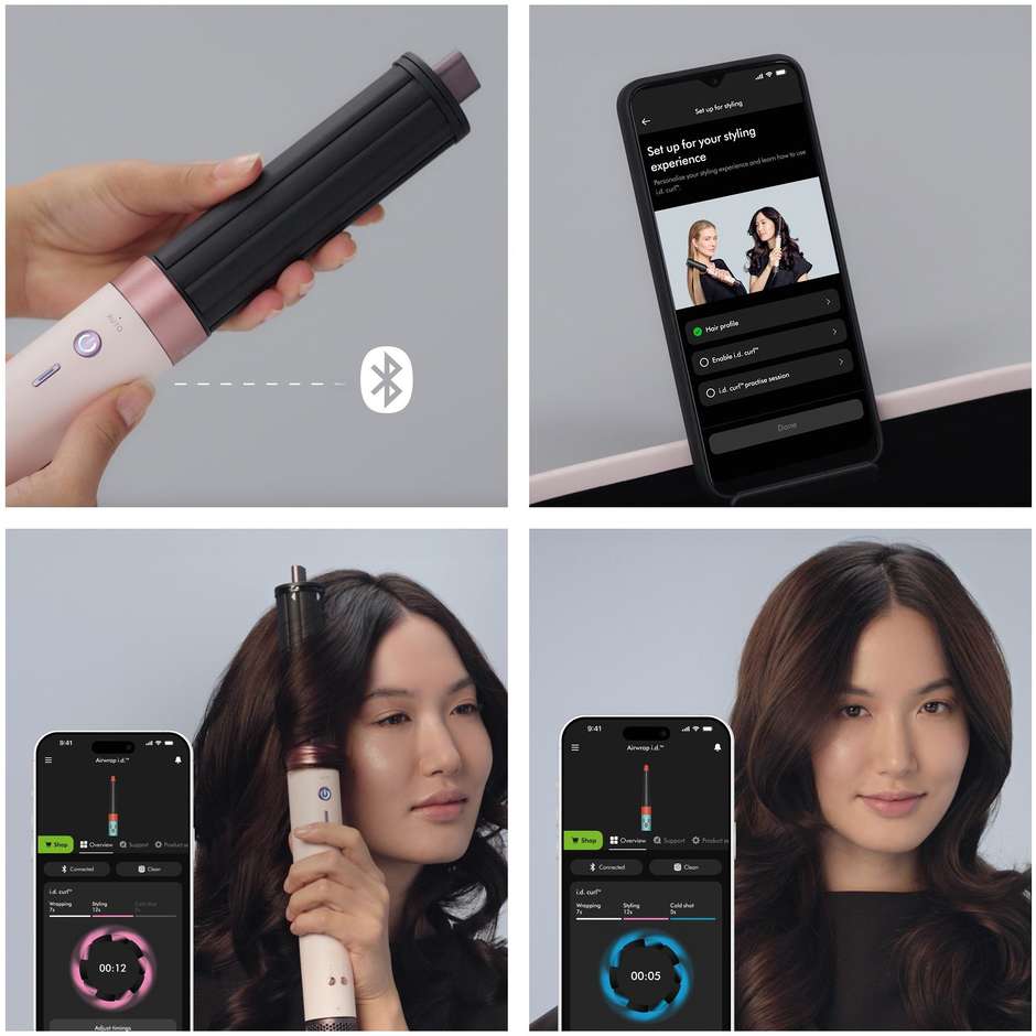 multistyler 5in1 capelli lisci/mossi copper plum