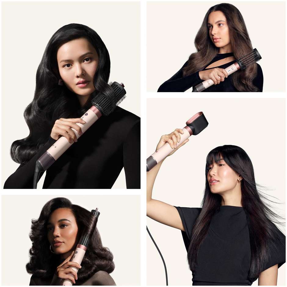 multistyler 5in1 capelli lisci/mossi copper plum