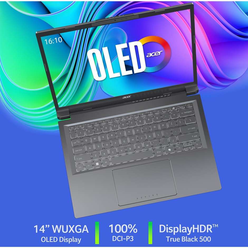n.book 14" oled u7-256v ram 16gb ssd 512gbw11